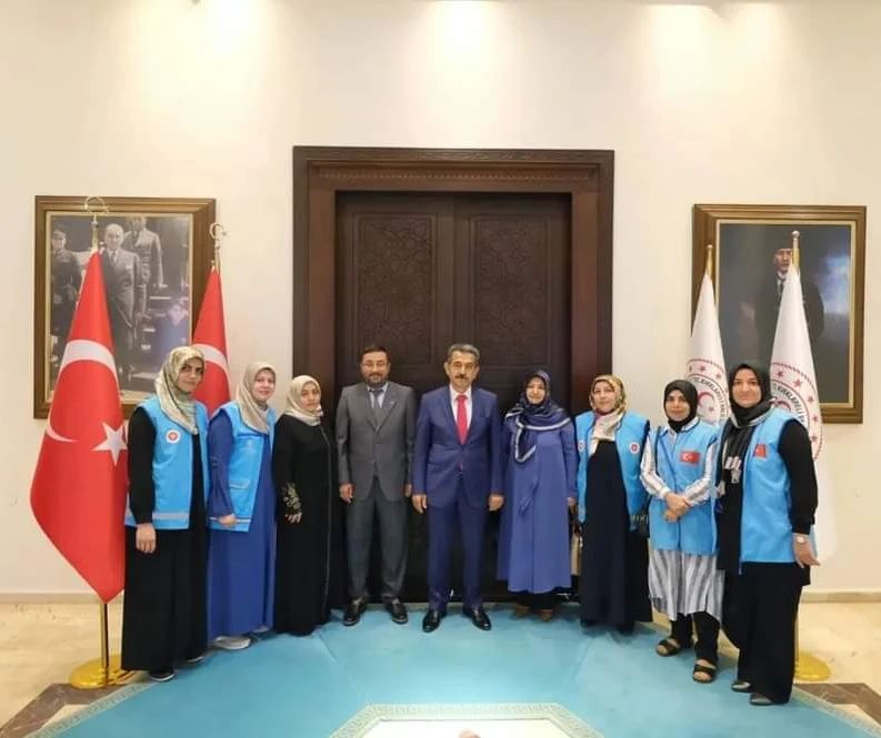 TDV Kırklareli Şubesi vali Ekici’yi Ziyaret Etti