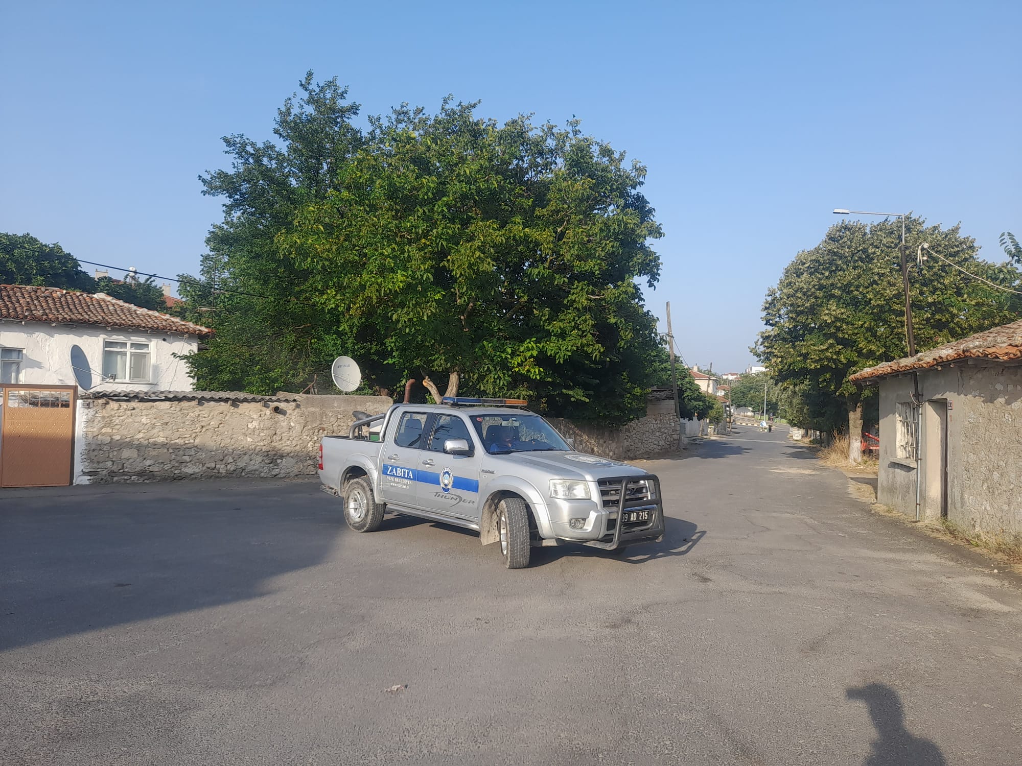 Vize Belediyesi İlçeyi İlaçlıyor