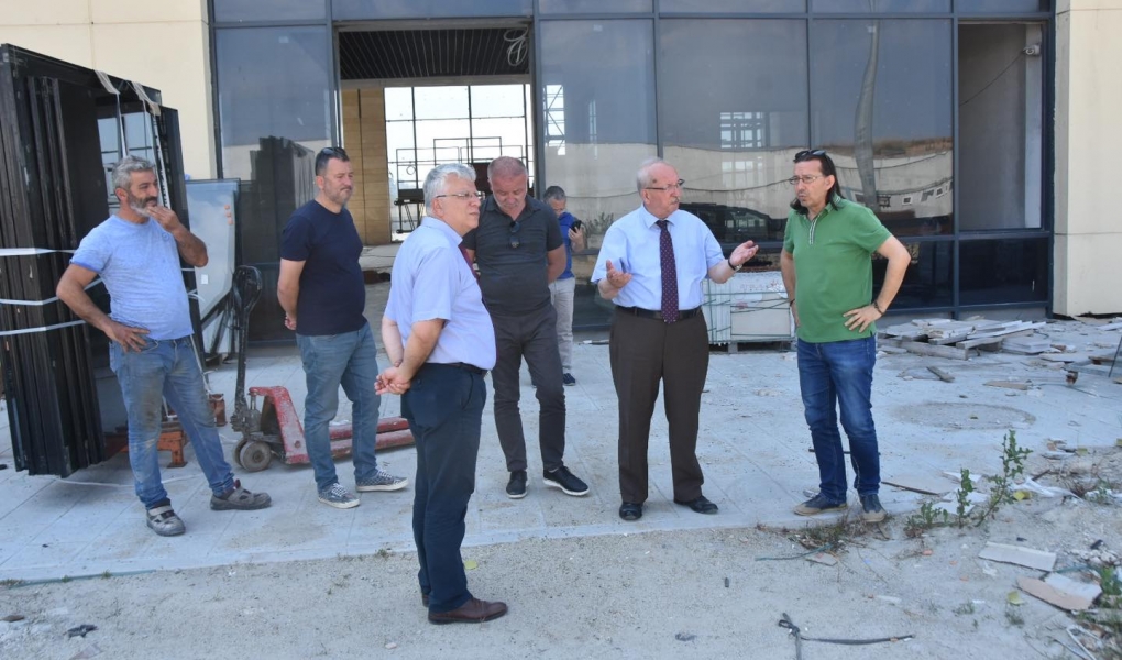 Trakya'nın En Büyük Otobüs Terminali İnşaatında Son Aşamaya Gelindi