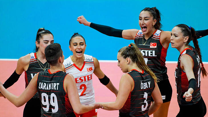 A Milli Kadın Voleybol Takımı, Milletler Ligi'nde şampiyon oldu