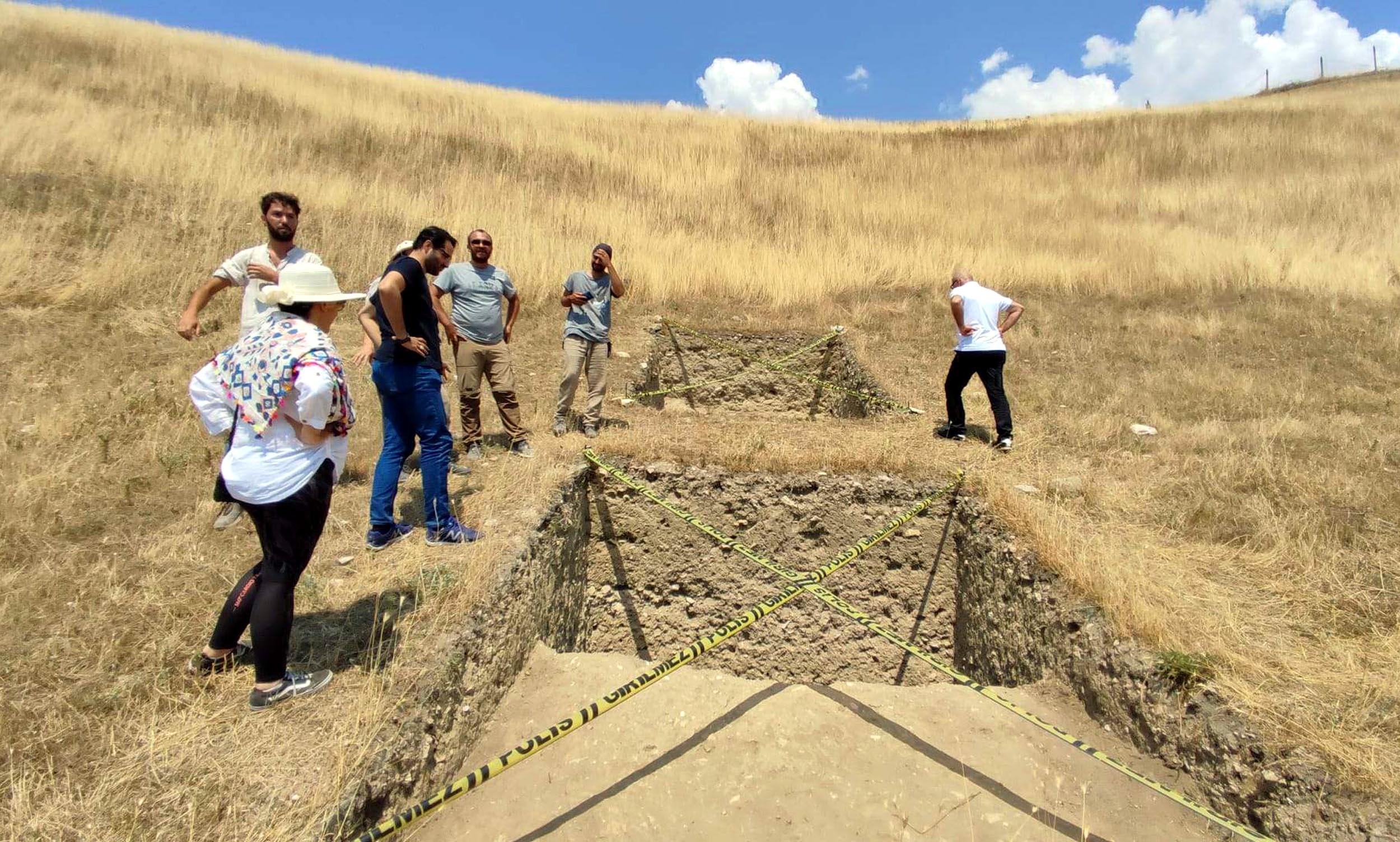 Perinthos Antik Kenti'ndeki tiyatronun oturma sıralarına ait izler bulundu