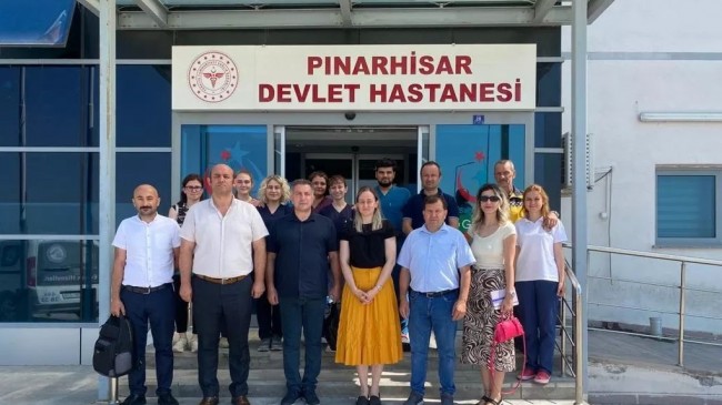 Pınarhisar devlet hastanesinde denetim