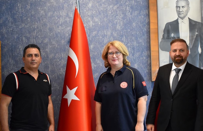 Yeni Başhekimlerden İl Sağlık Müdürü Cerit’e Ziyaret