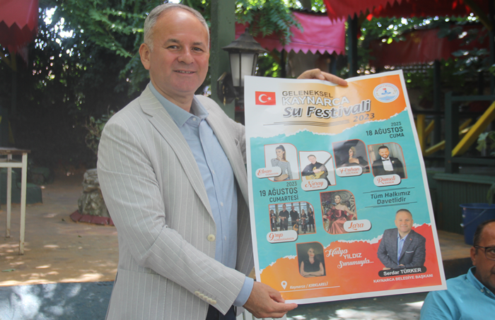 Başkan Türker Kaynarca Geleneksel Su Festivali Öncesinde Basın Mensuplarıyla Buluştu