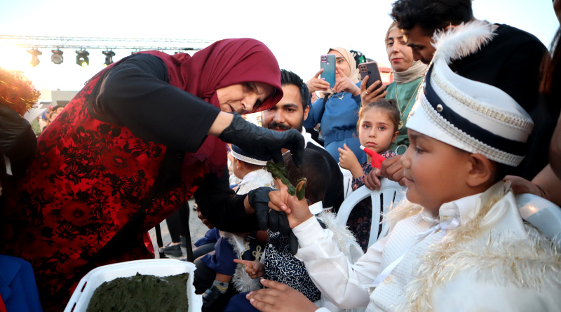 Saray’da 65 çocuğa unutulmaz sünnet şöleni
