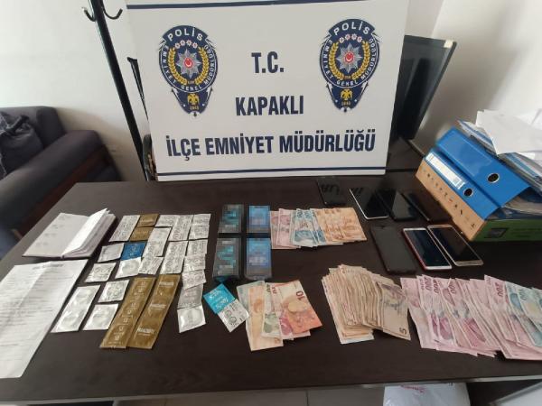 Tekirdağ'da fuhuş operasyonunda 2 kişi tutuklandı