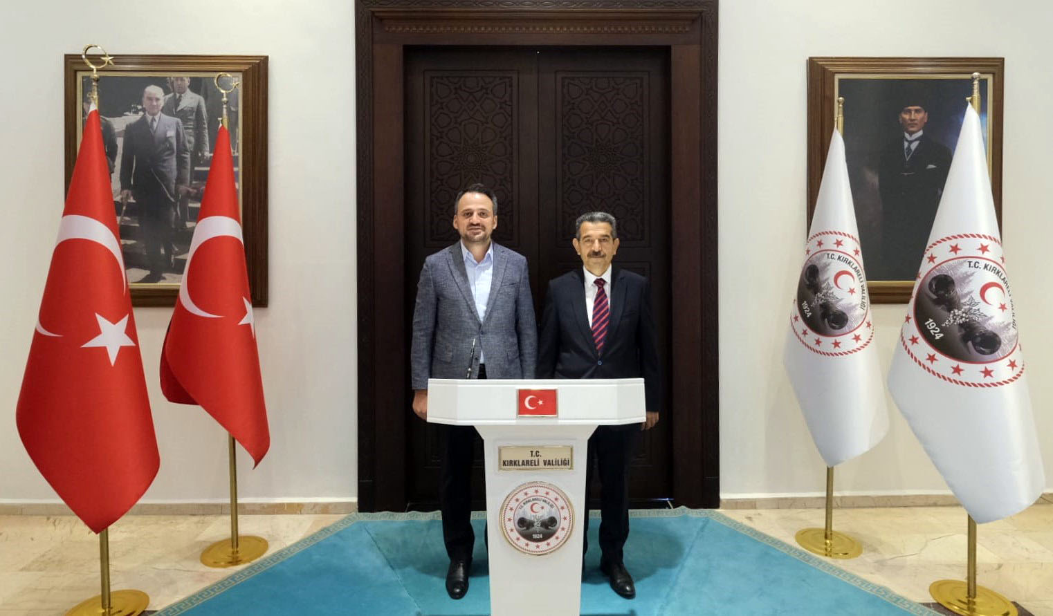 Bakan Yardımcısı Eminoğlu’ndan Vali Ekici’ye ziyaret