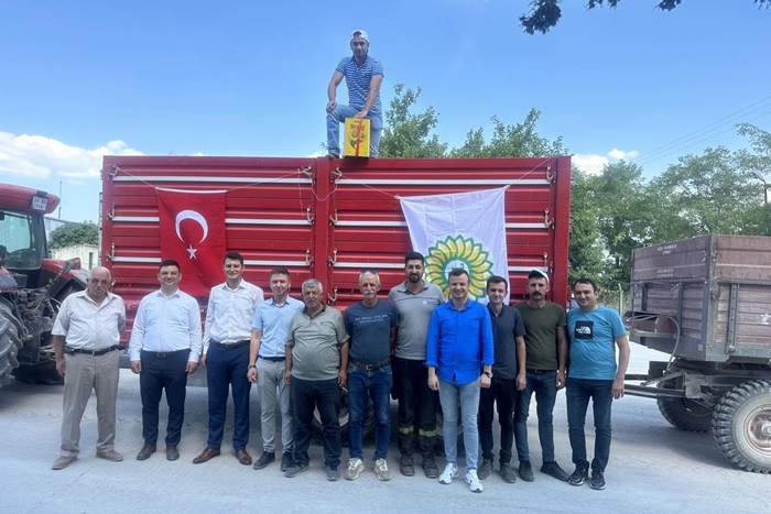 Pınarhisar’da İlk Ayçiçek Ürünleri Alındı