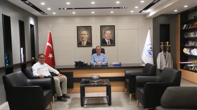 Müdür Şen’den Pamukkale Belediye Başkanı Örki'ye ziyaret