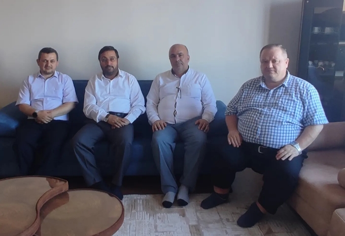 İl Müftüsü Eviş, Ameliyat Geçiren Personeli Ziyaret Etti