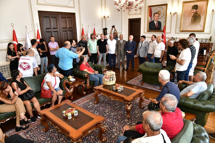 TGF’den Vali Aziz Yıldırım’a Ziyaret