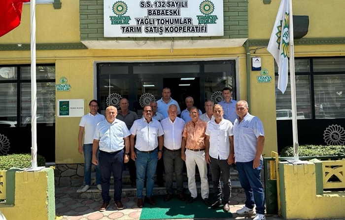 CHP’li Vekil Özkan’dan Babaeski Trakya Birlik’e Ziyaret