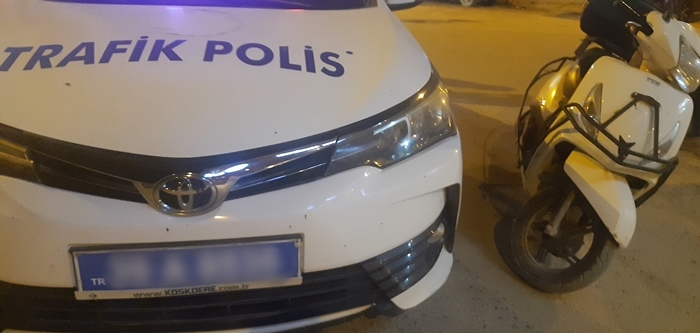 Pınarhisar'da motosiklet sürücülerine denetim