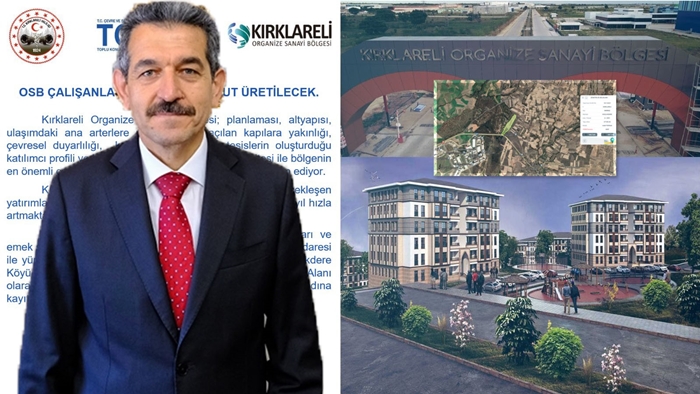 Kırklareli OSB Çalışanlarına Sosyal Konut