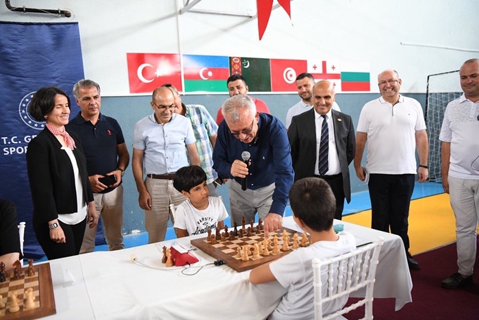 Uluslararası Açık Satranç Turnuvası start verdi