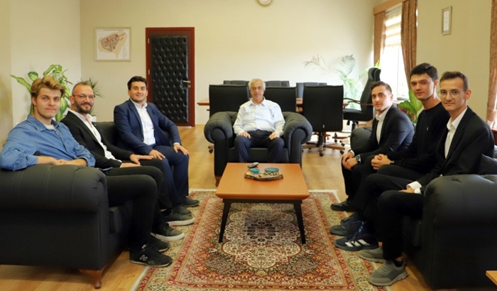 TÜGVA’dan Rektör Şengörür’e Ziyaret