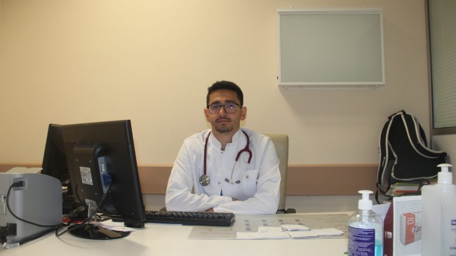 İç Hastalıkları Uzmanı Görevinin Başında