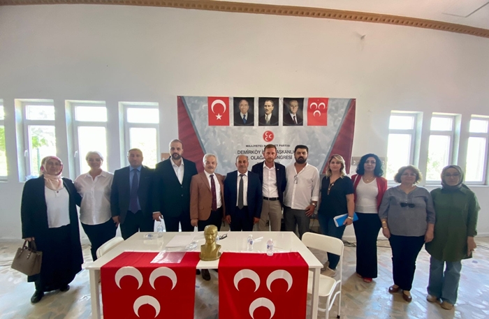 MHP Demirköy İlçe Başkanlığına Engin Üresin seçildi