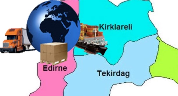 Kırklareli, Edirne, Tekirdağ, İlleri Dış Ticaret İstatistikleri