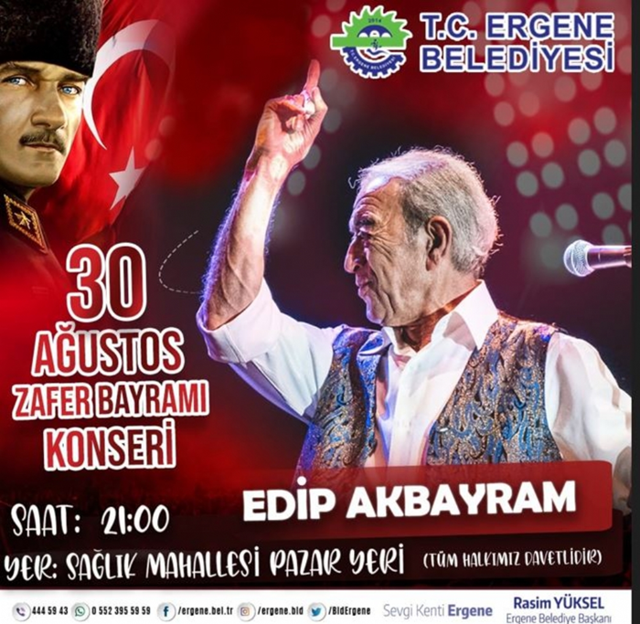 Ergene'de 30 Ağustos'un 100. Yılı Gelenek ve Müzikle Kutlanacak