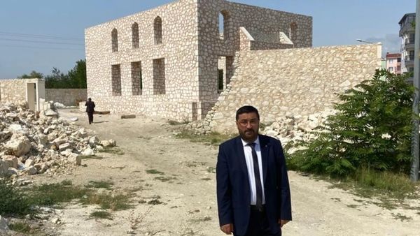 Pınarhisar Taşıyla İnşa Edilen Selam Camii Kırklareli'nde Yükseliyor