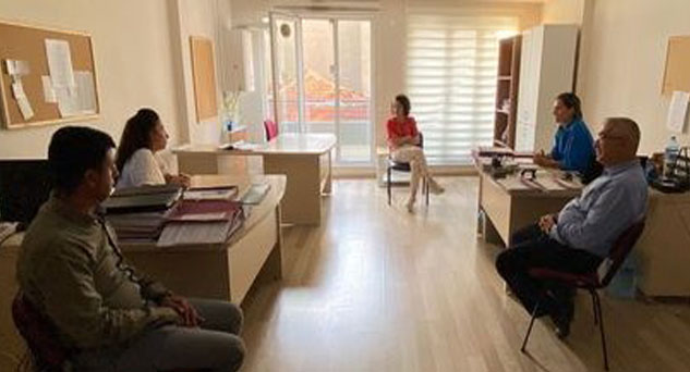Vali Yardımcısı Tuncer Kırklareli Sosyal Hizmet Merkezi Müdürlüğü'nü Ziyaret Etti