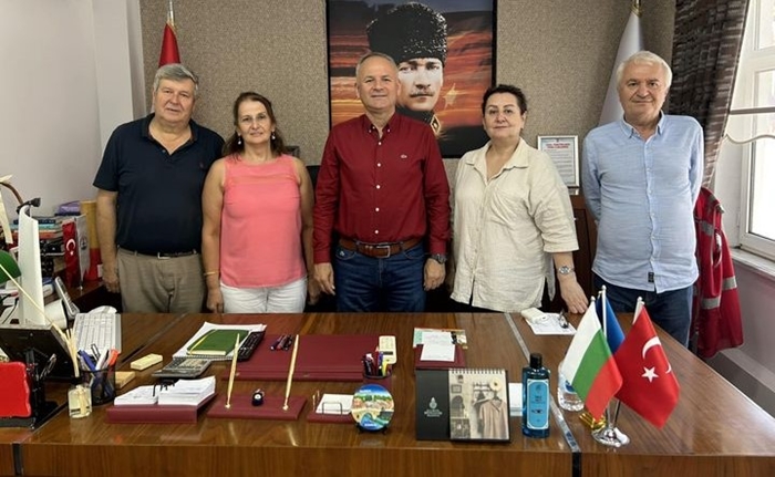 Başkan Türker’e Başkan Can’dan ziyaret