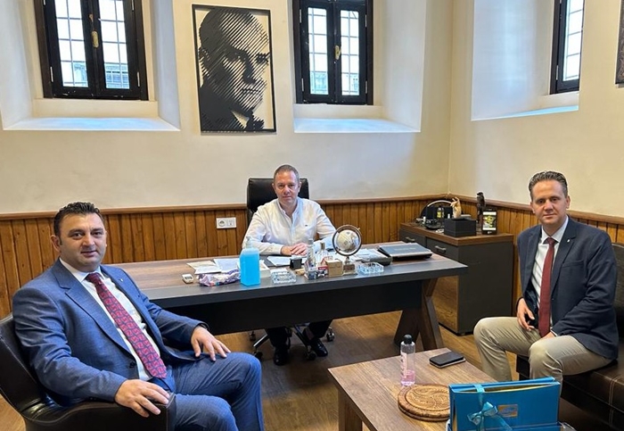 Ziraat Bankasından Başkan Ilık’a ziyaret