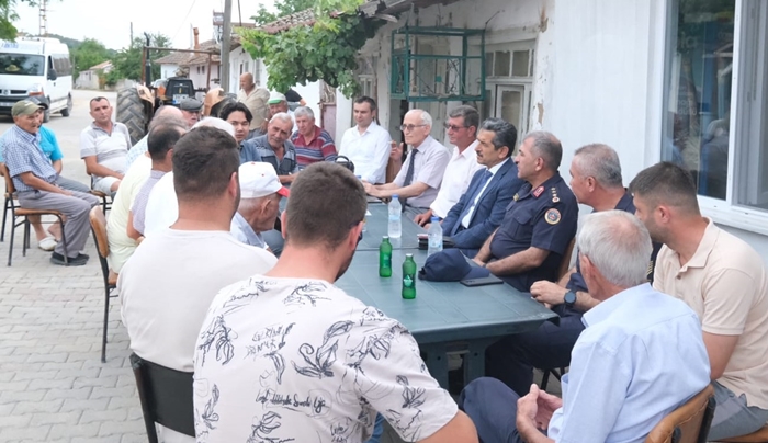 Yeniköy Köyü Vali Ekici’yi ağırladı