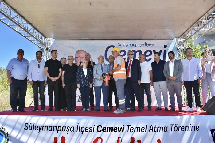 Cemevi temeli görkemli bir törenle atıldı