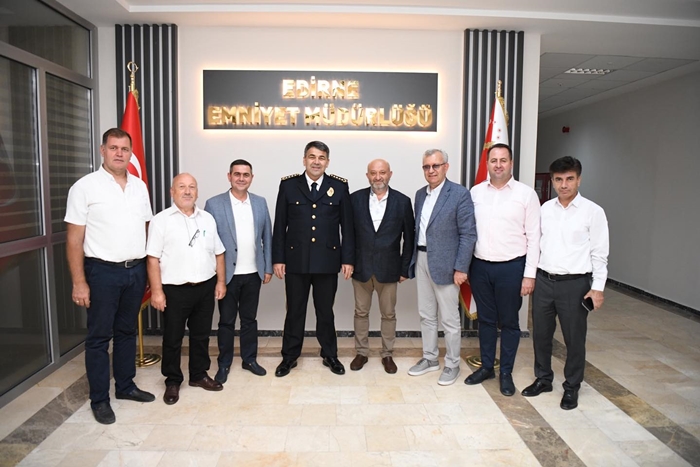Başkan Helvacıoğlu’ndan İl Emniyet Müdürüne “Hayırlı Olsun” Ziyareti