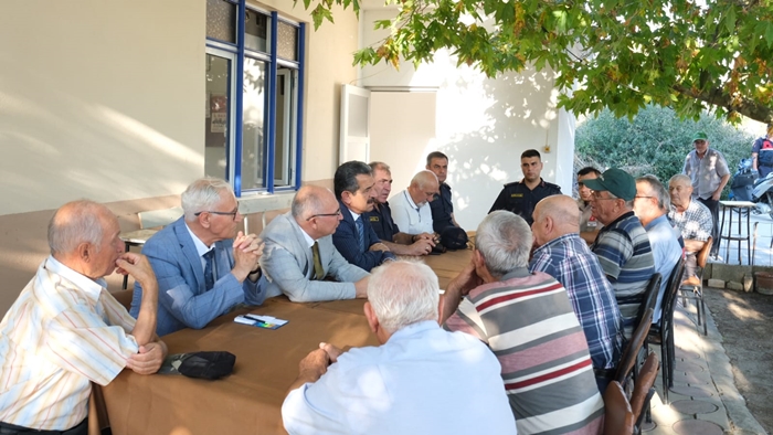 Umurca Köyü Vali Ekici’yi ağırladı