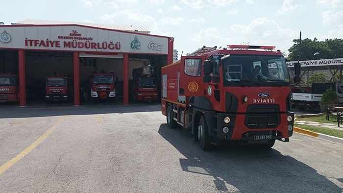 Edirne’den Çanakkale’ye Yardım