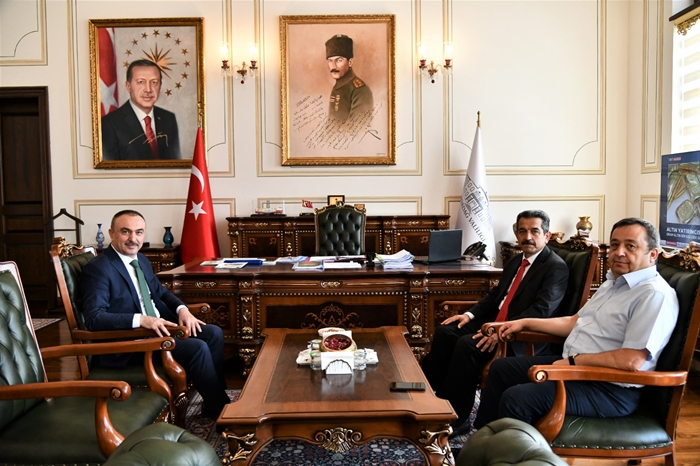 Vali Ekici’den Yeni Tekirdağ Valisi’ne Hayırlı Olsun Ziyareti