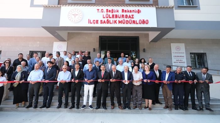 Lüleburgaz’da Sağlık Yatırımları Açılışı Yapıldı