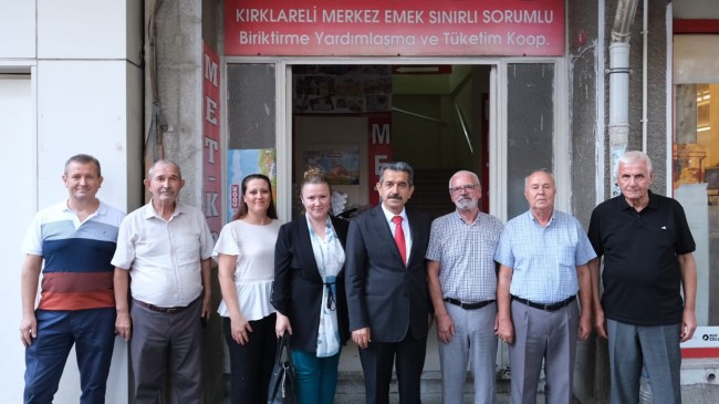 Vali Ekici’den MET-KO ziyareti