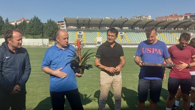 Balcı’dan Kırklarelispor Antremanına Ziyaret
