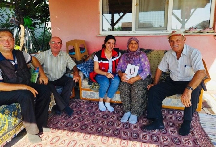 Babaeski Sosyal Hizmet Merkezi Müdürlüğü'nden Anlamlı Ziyaret