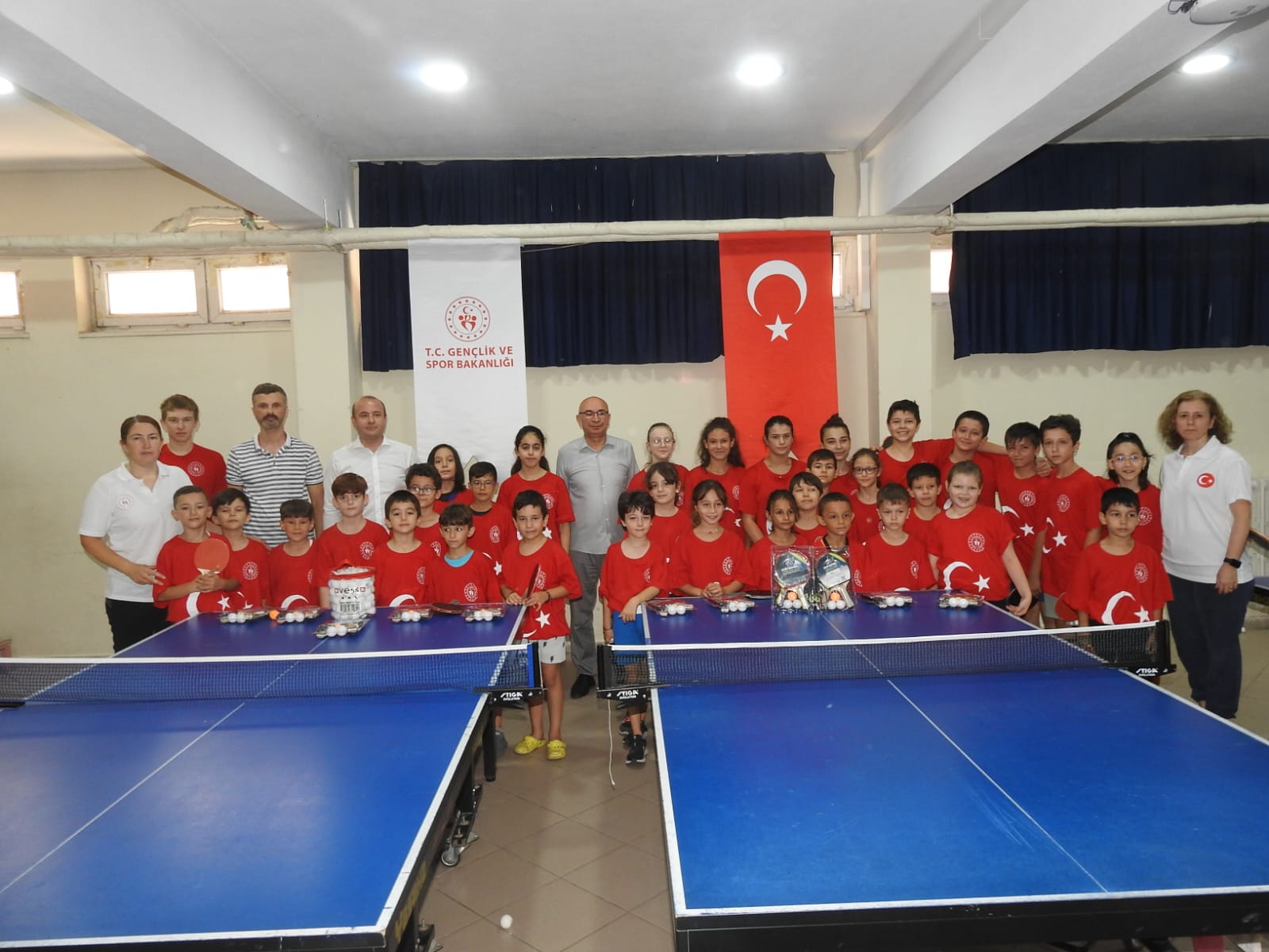 Kaymakam Yüce spor kurslarını ziyaret etti