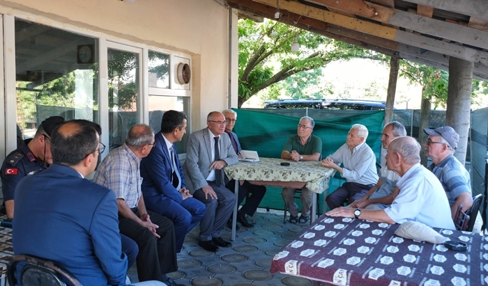 Vali Ekici ziyaretlerini sürdürüyor