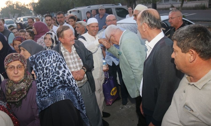 Başkan Yüksel Umre Kafilesini Yolcu Etti