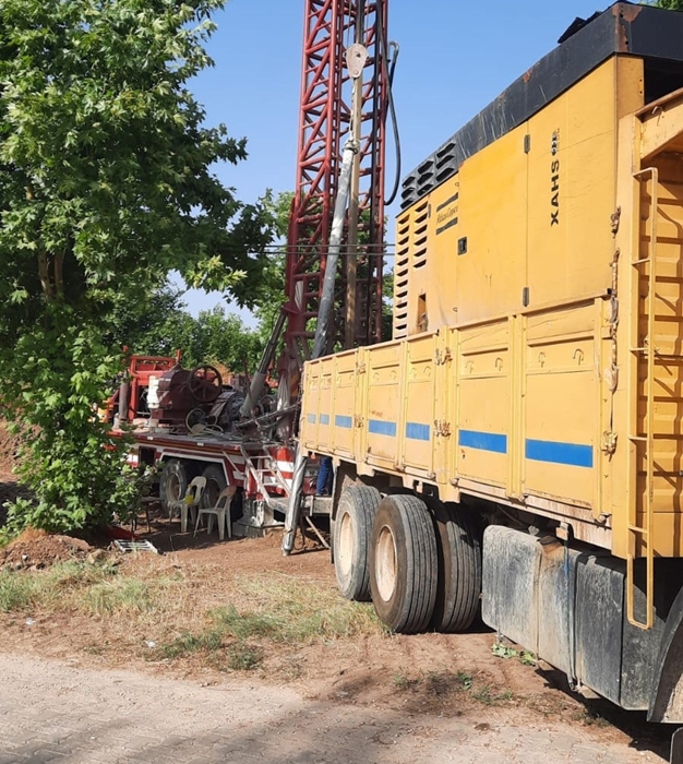 Ataköy Köyünde İçmesuyu Amaçlı Sondaj Kuyusu Açıldı