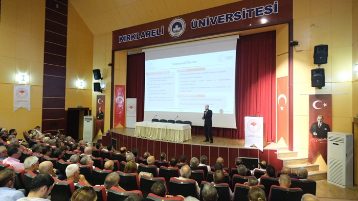 Kırklareli’nde “Sözleşmeli Üretim Değerlendirme Toplantısı”