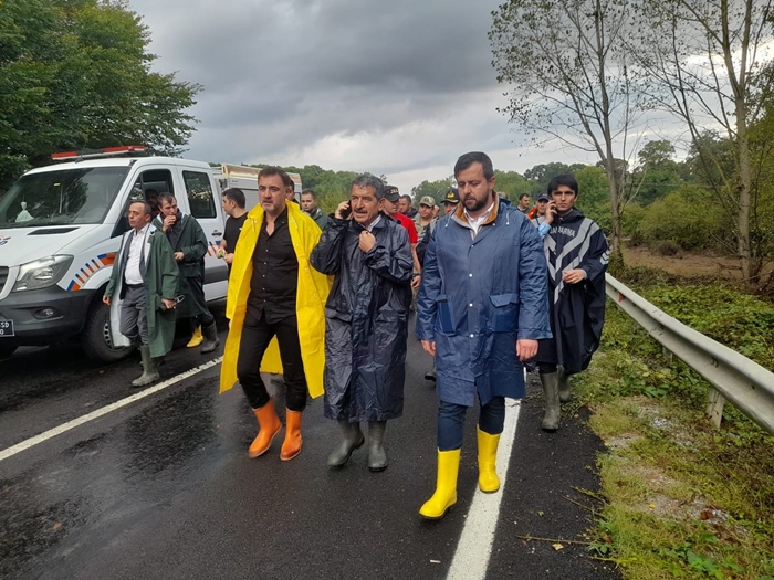 Başkan Dağtaş “Arama Kurtarma Çalışmaları Devam Ediyor”