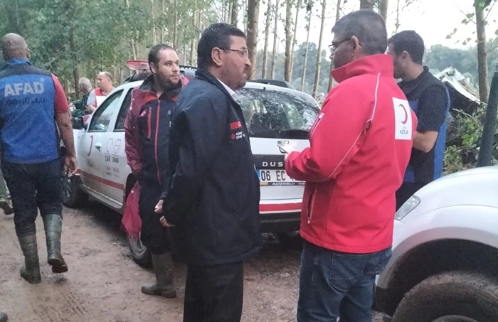 Sel Felaketi Sonrası Kurtarma Ekiplerine Destek Bir Destek de Kırklareli İl Müftüsünden