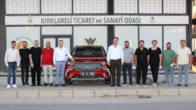 Yerli ve Milli Otomobil TOGG Kırklareli Yollarında