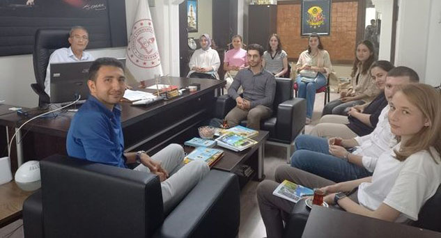 Yeni Atanan Öğretmenleri İlçe Millî Eğitim Müdürlüğünde Ağırladı