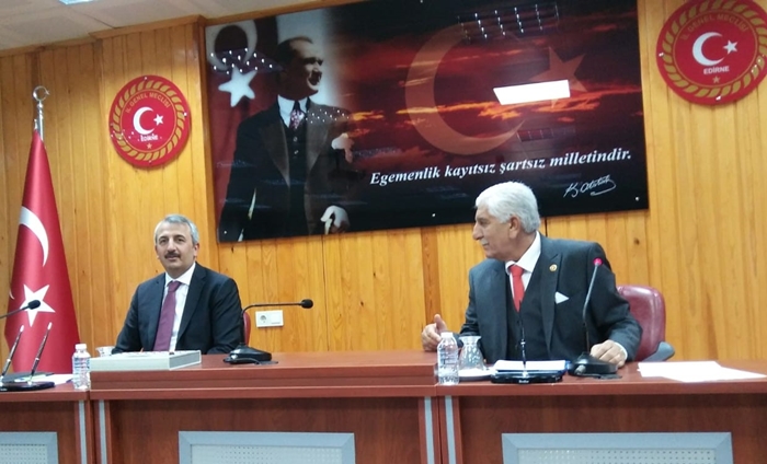 Vali Sezer’den İl Genel Meclisine İlk Ziyaret