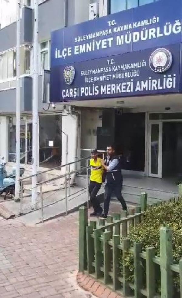 Tekirdağ'da, okul ve otomobillerden hırsızlık yapan şüpheli tutuklandı