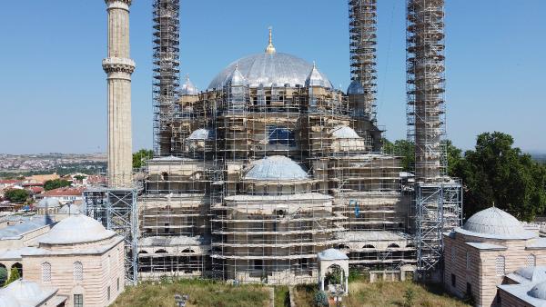 Vali Sezer: Selimiye'deki restorasyon 2024'te tamamlanacak